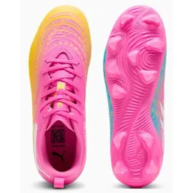 Puma Future 9 Play AG/Fg Kinder Poison Pink/Sun Stream/Bright Aqua 32