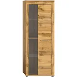 Möbel Boss Vitrine Jam 60 x 159 x 35 cm Eiche Wotan