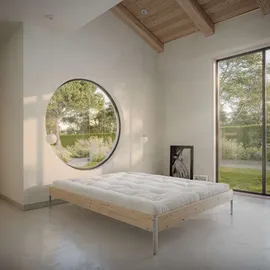 Karup Design Core Bett 140, x 200 cm, Kiefer carobbraun