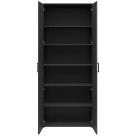 Mehrzweckschrank 80 x 195 x 40 cm Grau