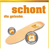 Sunbed Einlegesohlen 45 bunt