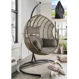 Destiny Coco Deluxe II Hängesessel Beige/Grau