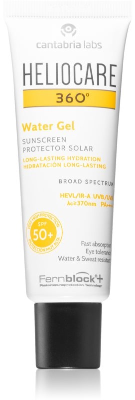 Heliocare 360° feuchtigkeitsspendendes Bräunungsgel SPF 50+ 50 ml