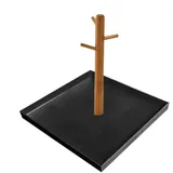 Schlüsselhalter Tablett Aus Holz - Schlüsselständer Den Eingangsbereich, Schlüsselschale Aus Bambus Stufigem Vertikalem Aufhänger | Valet Tray Organizer Aus Holz Parfümtablett Für Die Kommode