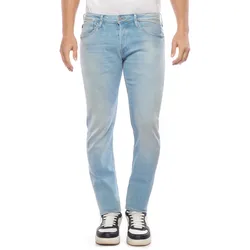 Bequeme Jeans LE TEMPS DES CERISES, Herren, Gr. 28, US-Größen, blau, 100% Baumwolle, casual, Jeans, im klassischen 5-Pocket-Design