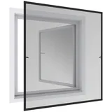WINDHAGER Insektenschutz-Fensterrahmen EXPERT 140 x 150 cm Grau