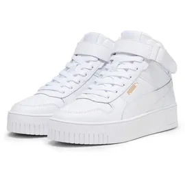 Puma Carina Street Mid Damen Puma White-Puma White-Puma Gold 42,5