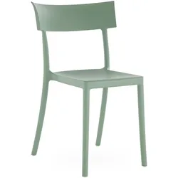 Kartell - Catwalk Stuhl, salbeigrün matt