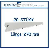 DIY Element-System GmbH U-Träger 10201 270 mm Stahl silberfarbig