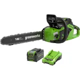Greenworks 40V Kettensäge 40cm 1,8 kW - 4Ah Akku
