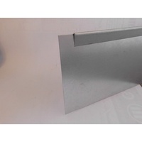 0816 Rasenkanten Metall Beeteinfassung Rasenkante verzinkt (Länge 1m-Höhe 14 cm)