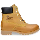 Panama Jack Panama 03 Damen Kalt gefüttert Biker Boots Kurzschaft Stiefel & Stiefeletten, Gelb (Vintage), 39 EU