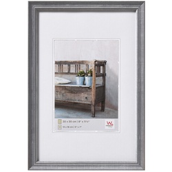 Walther Design Bench Holzrahmen 018X024 cm, GRAU