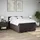 vidaXL Boxspringbett 140 x 200 cm H2 Dunkelbraun