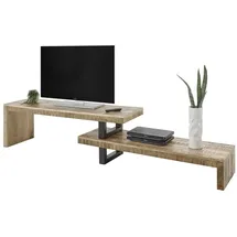 Stolkom Beed TV-Lowboard 140,00x45,00x40,00 Braun/Massivholz