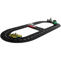 Van manen's handelsonderneming Kids Globe Autobahn Straßenteilungs Puzzle 18