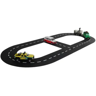 van manen's handelsonderneming Kids Globe Autobahn Straßenteilungs Puzzle 18 Teile 307,5cm