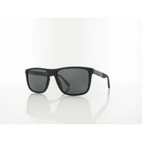 Tommy Hilfiger TH 2043/S Herren-Sonnenbrille Vollrand Quadratisch Kunststoff-Gestell, schwarz
