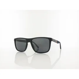 Tommy Hilfiger TH 2043/S Herren-Sonnenbrille Vollrand Quadratisch Kunststoff-Gestell, schwarz