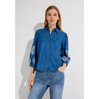More & More Jeansbluse blau 42