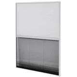 vidaXL Insektenschutz-Plissee für Fenster 60 x 80 cm Grau