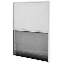 vidaXL Insektenschutz-Plissee für Fenster 60 x 80 cm Grau