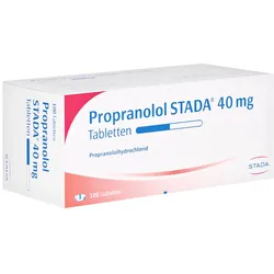Propranolol Stada 40 mg Tabletten 100 St