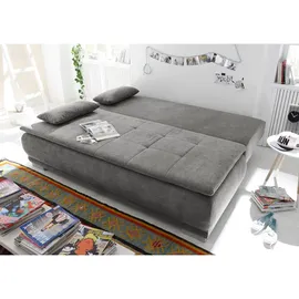 ed exciting design Schlafsofa 3-Sitzer Polyester Braun