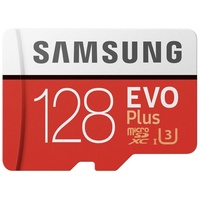 microSDXC EVO Plus 128GB Class 10 100MB/s UHS-I U3 + SD-Adapter