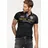 Bruno Banani Poloshirt BRUNO BANANI, Herren, Gr. 4XL (68/70), schwarz, Piqué, Obermaterial: 95% Baumwolle, 5% Elasthan, bestickt, körpernah, Shirts, körpernahe Passform, mit Stickereien und Badges, Polokragen