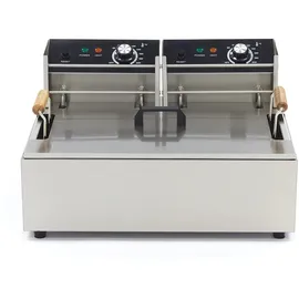 MAXIMA Gastro Fritteuse 15 l schwarz