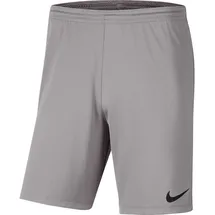 Nike Park III Short NB K, Pewter Grey/Black, L