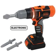 Smoby Black & Decker elektrischer Akkuschrauber