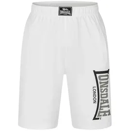 Lonsdale Logo Jam Sportshorts - White / Grey / Black - XL