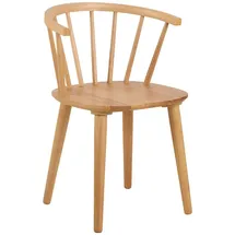 VCM 2er Set Actona Stuhl Ida Holz Braun Eiche