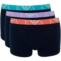 Emporio Armani Em000259_af10778 3er-Set marineblaue Logo-Boxershorts S