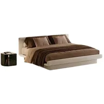JVmoebel Funktionsbett 160 x 97 cm Beige
