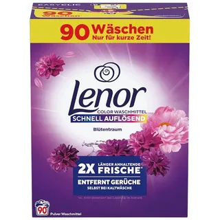 Lenor Amethyst Blütentraum Waschpulver 90 Waschladungen 