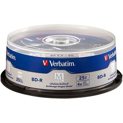 Verbatim Blu-ray-Rohling Verbatim M-DISC BD-R 4x 25 GB, Blu-ray-Rohlinge