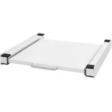ML-Design Zwischenbaurahmen mit Ausziehplatte 60x60 cm Weiß für Waschmaschine