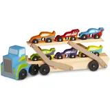 Melissa & Doug Rennwagenlaster aus Holz (MPNR)