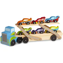 Melissa & Doug Rennwagenlaster aus Holz (MPNR)