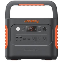 Jackery Explorer 1000 Plus Portable Power Station Orange,Grau