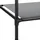 Relaxdays Eckschrank 170 x 130 x 8 cm Schwarz