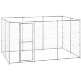 vidaXL Hundezwinger 7,26 m2 Stahl