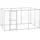 vidaXL Hundezwinger 7,26 m2 Stahl