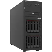 Lenovo ThinkSystem ST250 V3, 2,9 GHz, E-2436, 32 GB, DDR5-SDRAM, 800 W, Tower (32 GB, Tower Server), Server