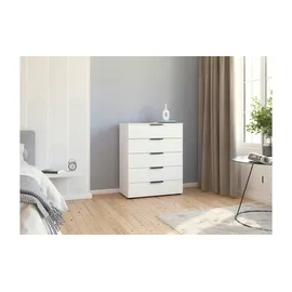 Möbel Kraft Kommode Flipp 80 x 100 cm Weiß