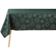 Douceur d'intérieur - Weiße Tischdecke Mit Goldener Verzierung, Pampille