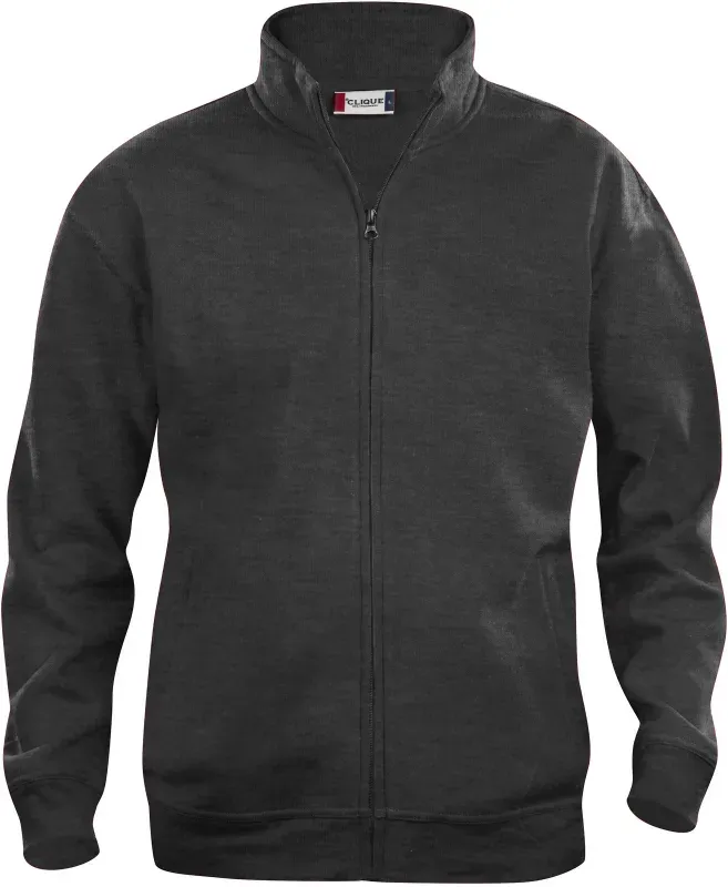 CLIQUE Basic Sweatjacke Herren 955 - anthrazit melier L